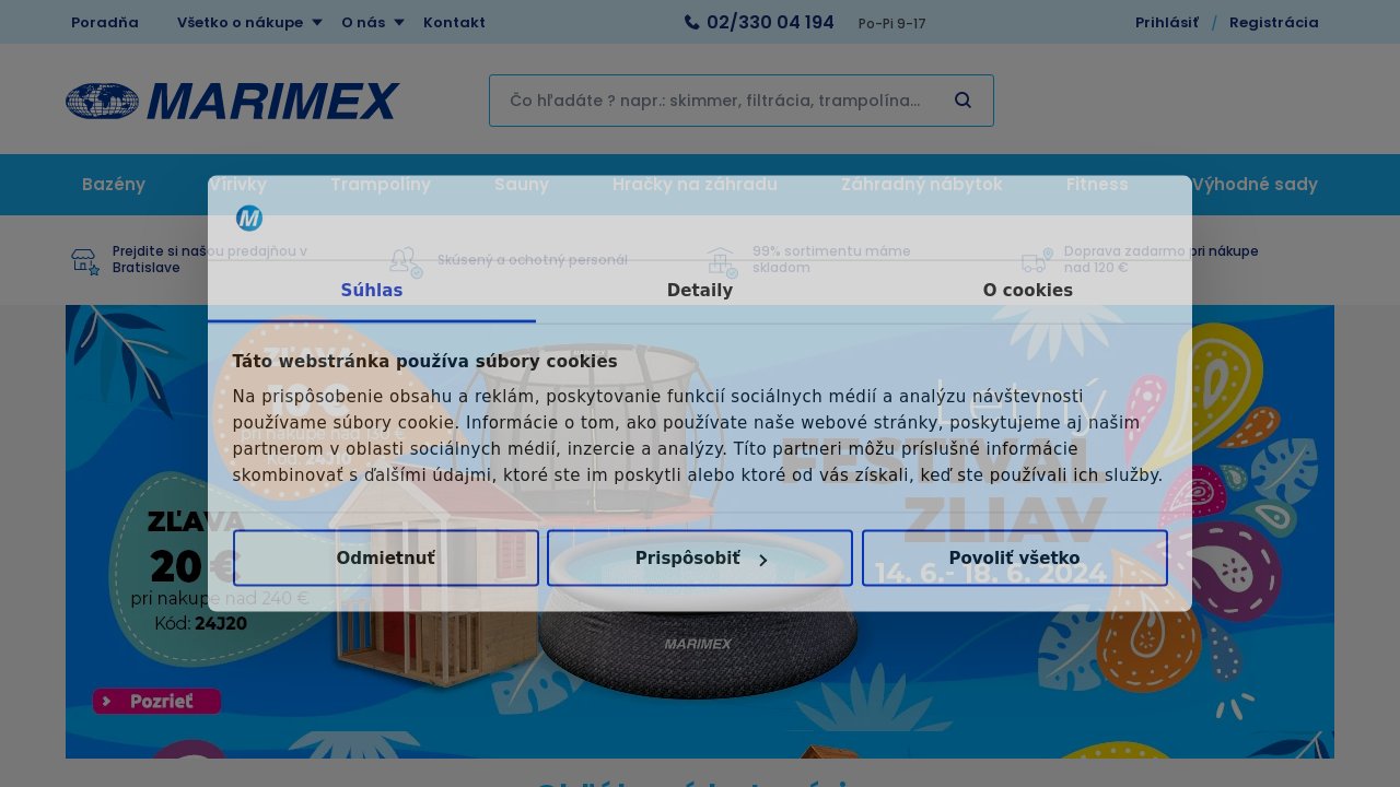 Screenshot of Marimex.sk
