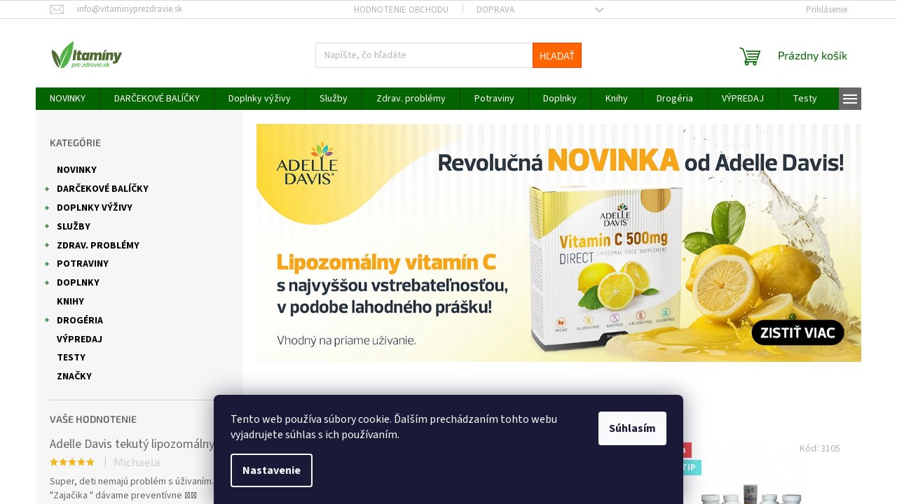 Screenshot of Vitaminyprezdravie.sk