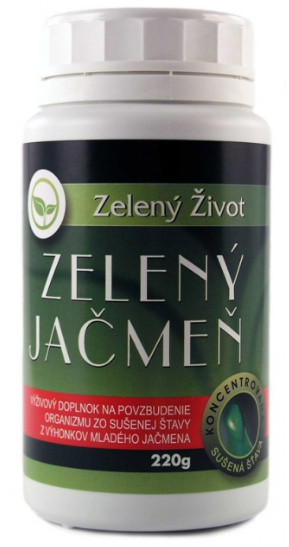 Zelený jačmeň