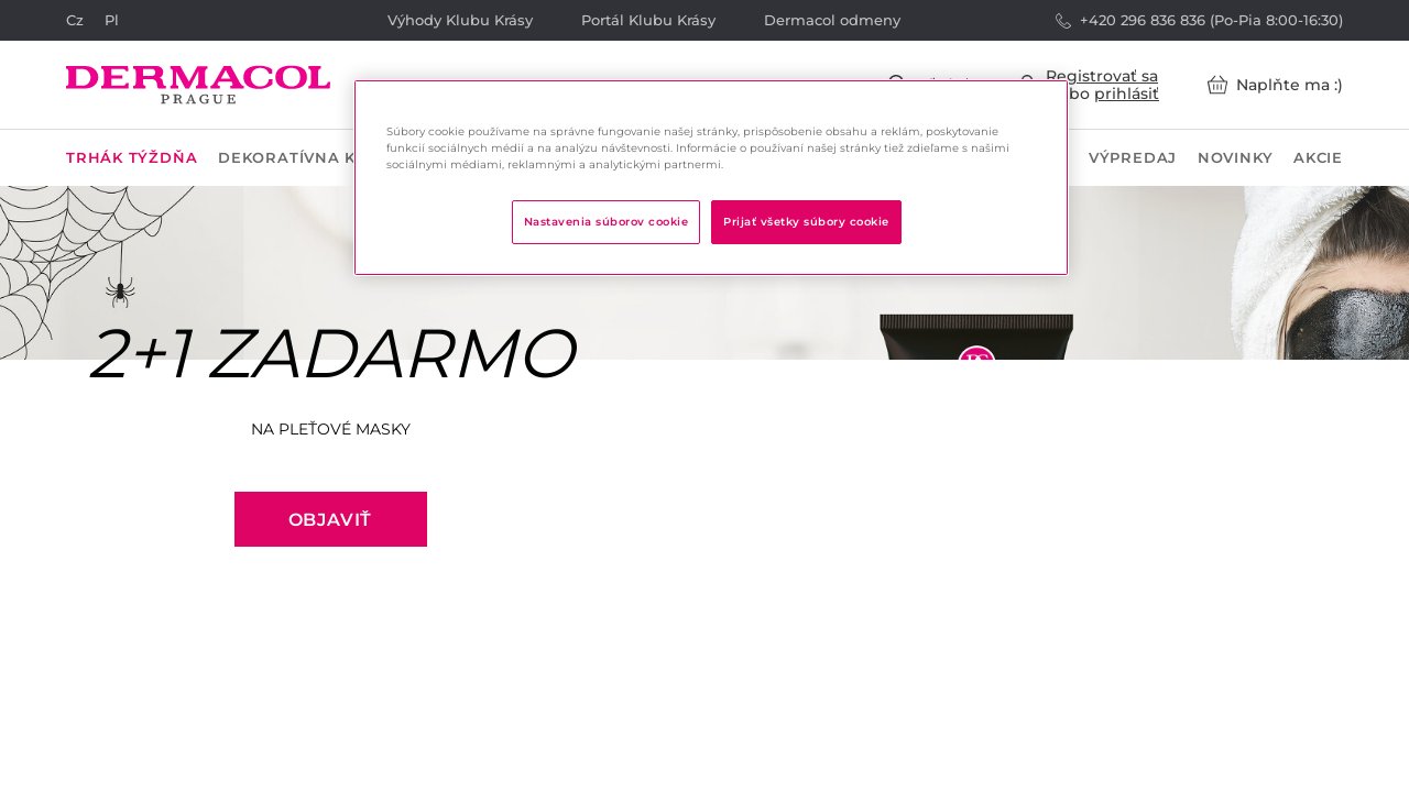 Screenshot of Dermacol.sk