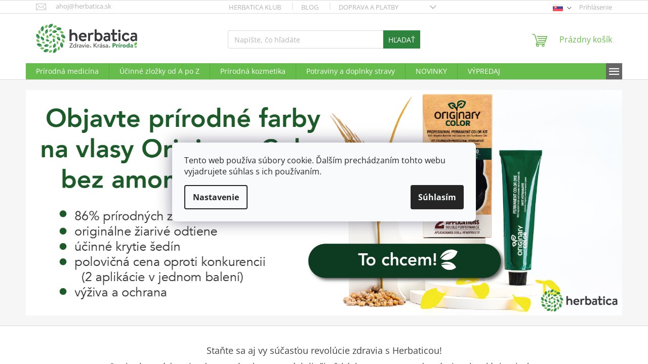 Screenshot of Herbatica.sk