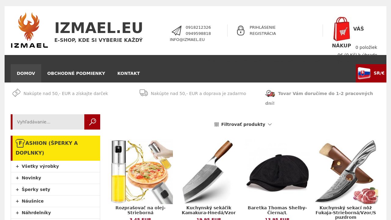 Screenshot of Izmael.eu