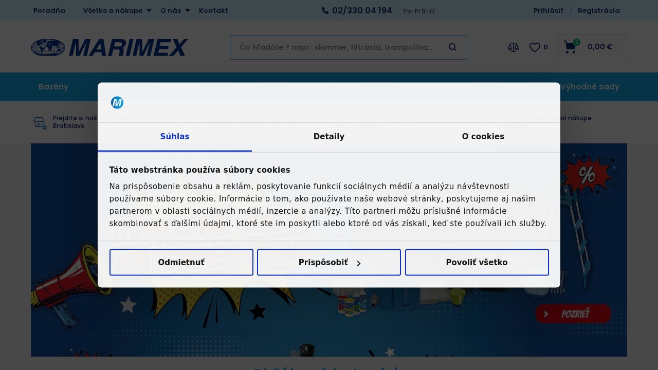 Screenshot of Marimex.sk